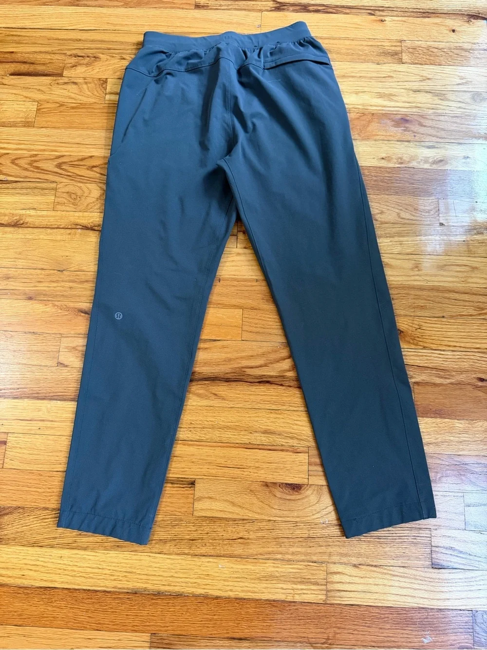 Lululemon Track Pants Women XS Green Stretch Drawstring Jogger Track Pants